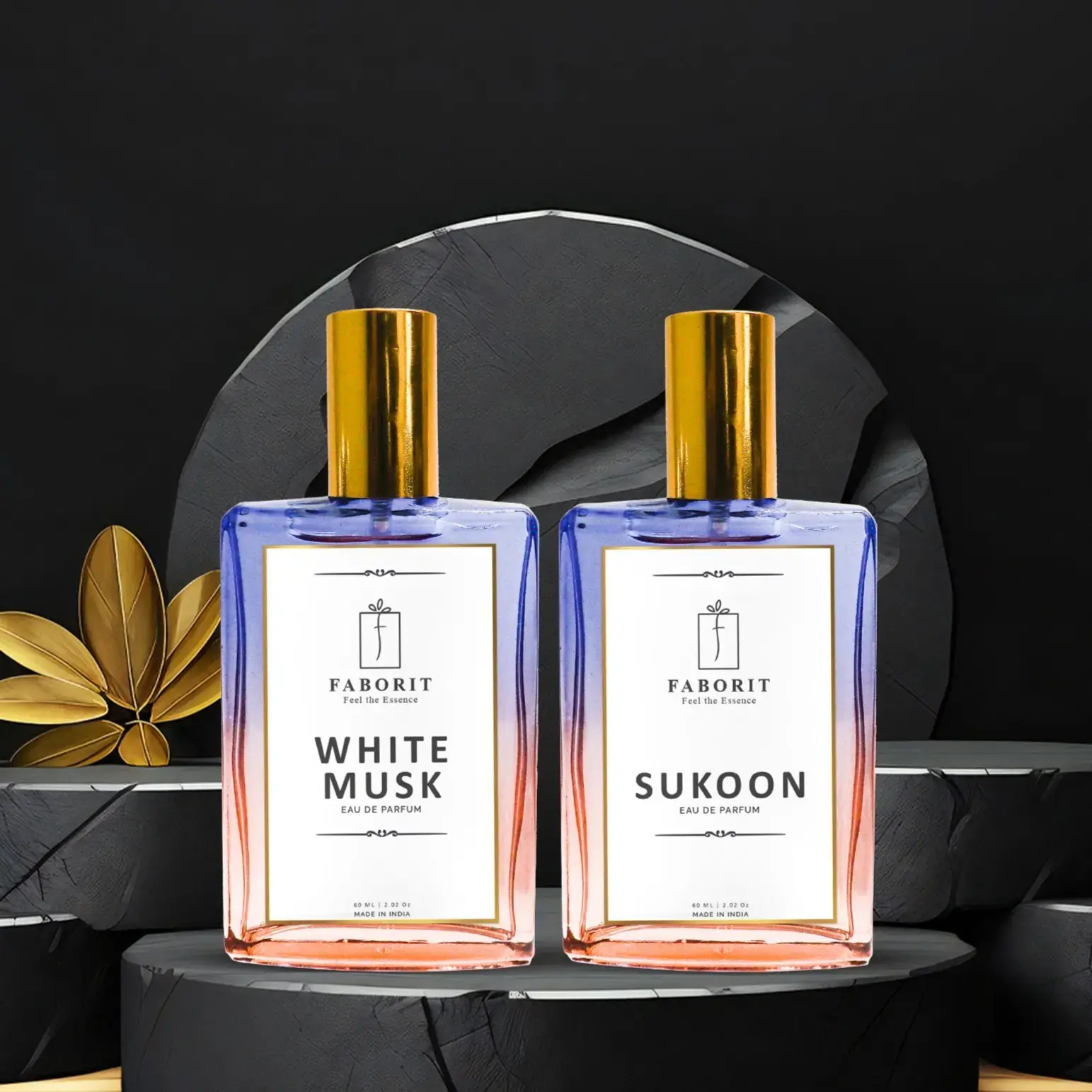 White Musk + Sukoon Perfume - (60ml)