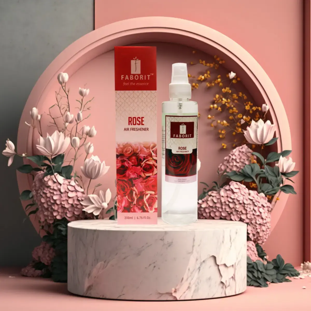 Faborit Rose Air Freshener - 200ml
