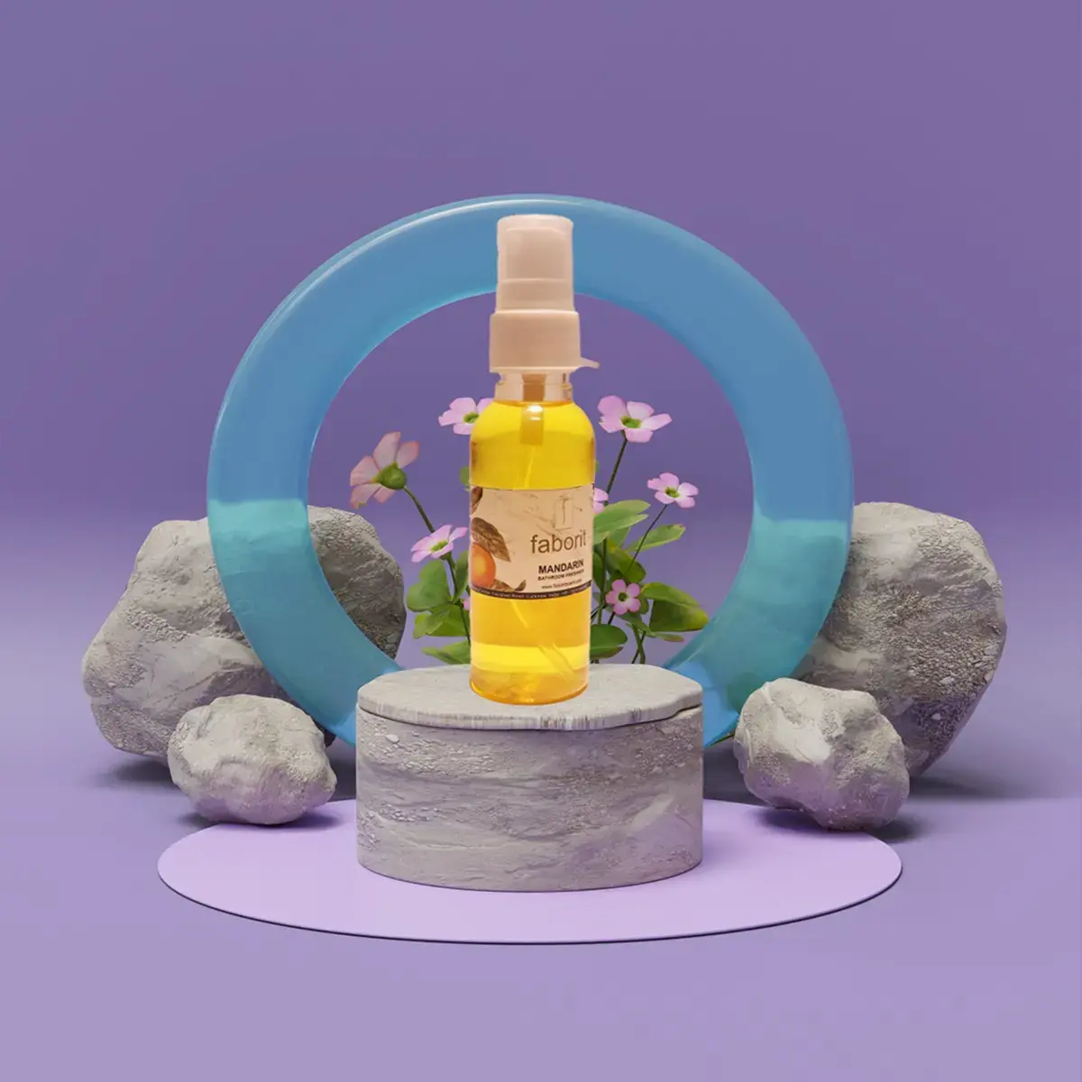 Faborit Mandarin Bathroom Fresheners - 50ml