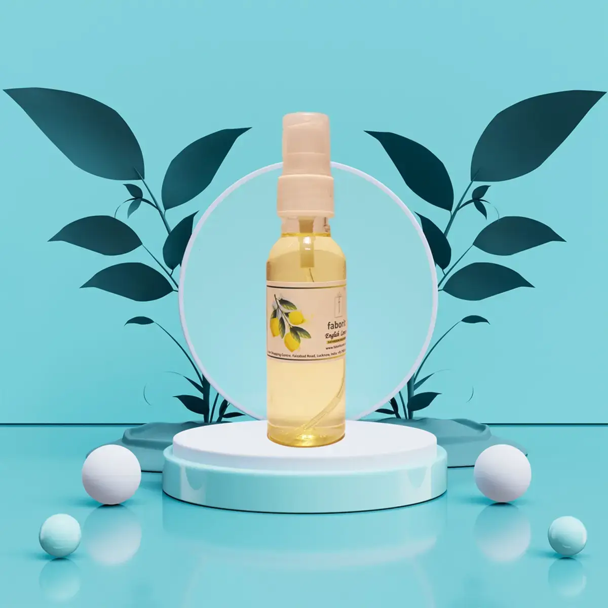 Faborit English Lemon Bathroom Fresheners - 50ml